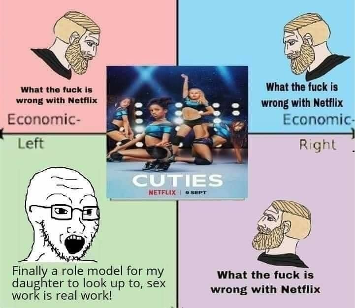 А What the fuck is What the fuck is wrong with Netflix wrong with Netflix Economic- Economic Right NETFLIX 9serr Cig с.) Finally a role model for my What the fuck is dau ter to look up to, sex wrong w