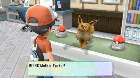 BLINK Mother Fucker!