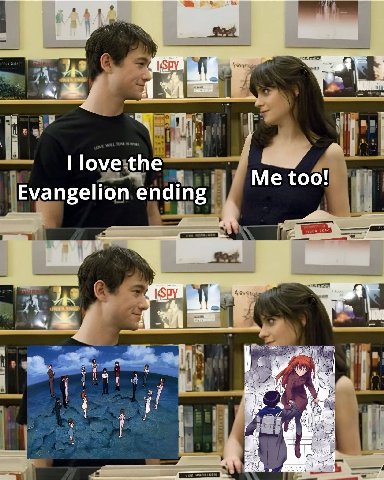 love the Me too! Evangelion ending