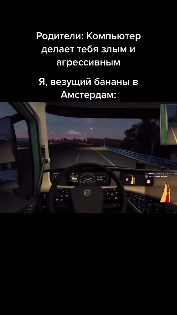 Родители: Компьютер делает тебя злым и агрессивным Я, везущий бананы в Амстердам: