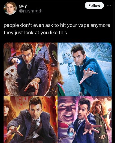 guy people don't even ask to hit your уаре anymore they just look at you like this 4 74