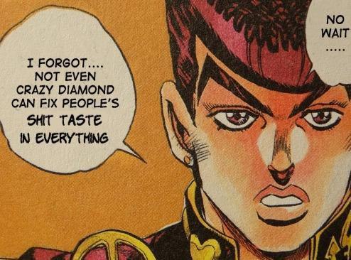 NO МАТ I FORGOT.... NOT EVEN CRAZY DIAMOND 7 CAN FIX TASTE EVERY THING