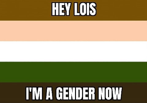 HEY LOIS A GENDER NOW