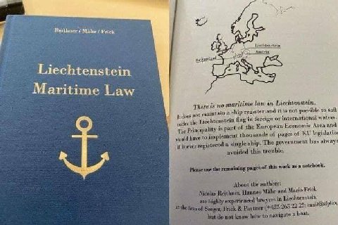 Reithner Frick Liechtenstein Maritime Law There о maritime law in Liechtenstein. jntain a ship register a it is not possible to sail not Вар in foreign or international under the The Principality is t