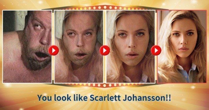 You look like Scarlett Johansson!!