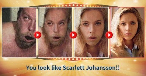 You look like Scarlett Johansson!!