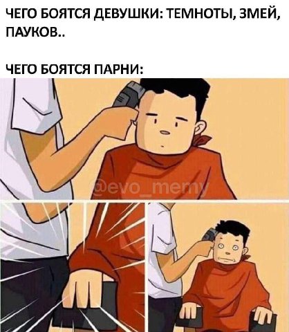 ЧЕГО БОЯТСЯ ДЕВУШКИ: ТЕМНОТЫ, ЗМЕЙ, ПАУКОВ.. ЧЕГО БОЯТСЯ ПАРНИ: