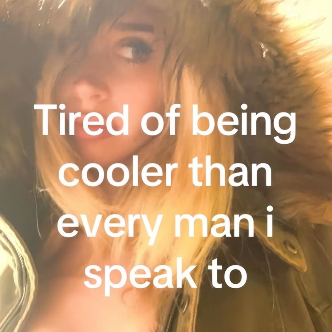 A Tired of being cooler than реак to