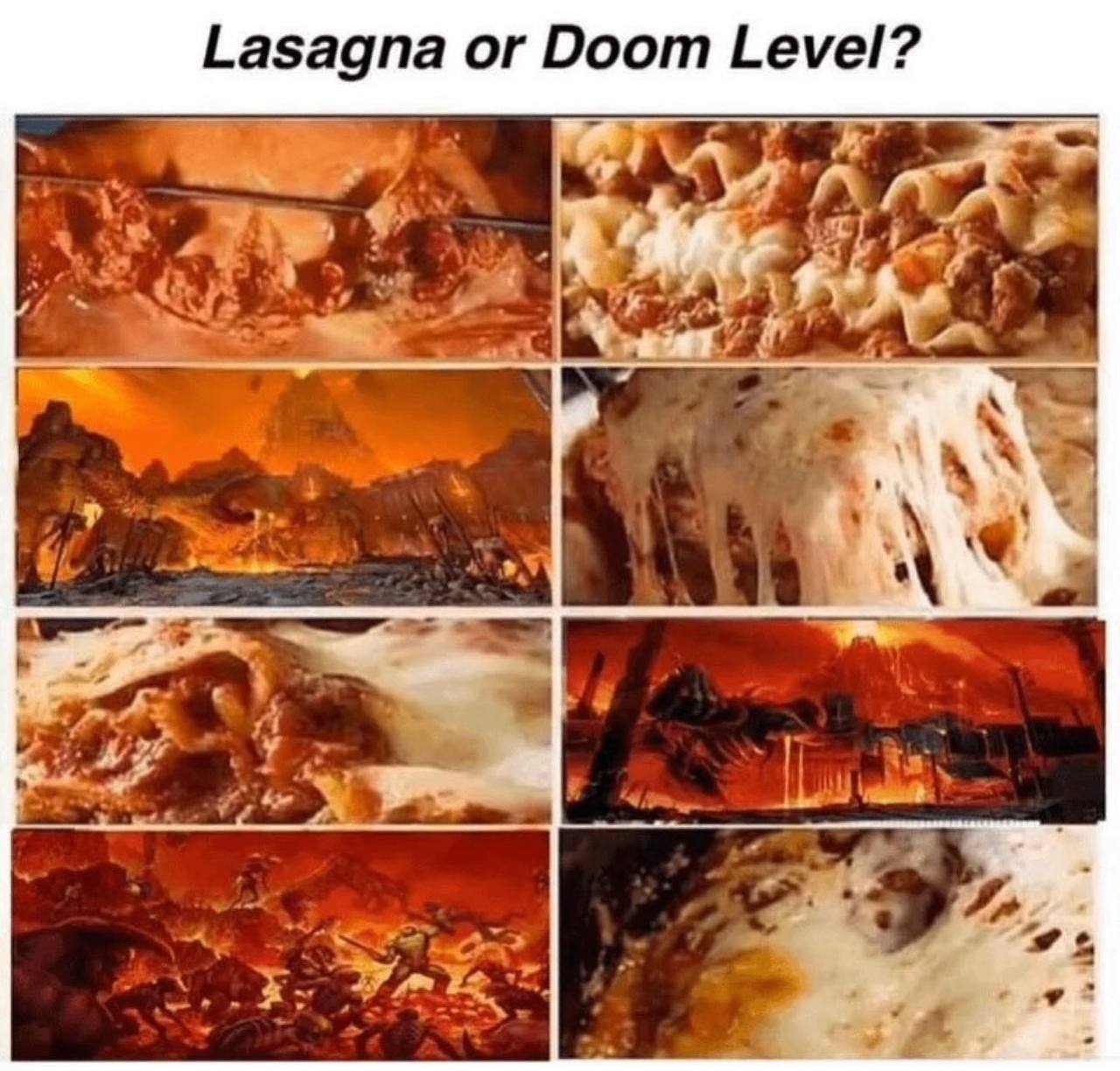 Lasagna Doom Level?