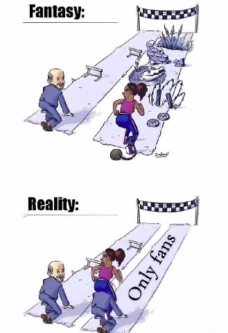 Fantasy: Reality: