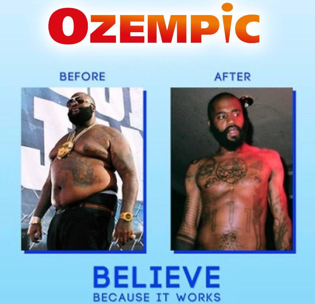 OZEMPIC BEFORE AFTER BELIEVE BECAUSE IT WORKS
