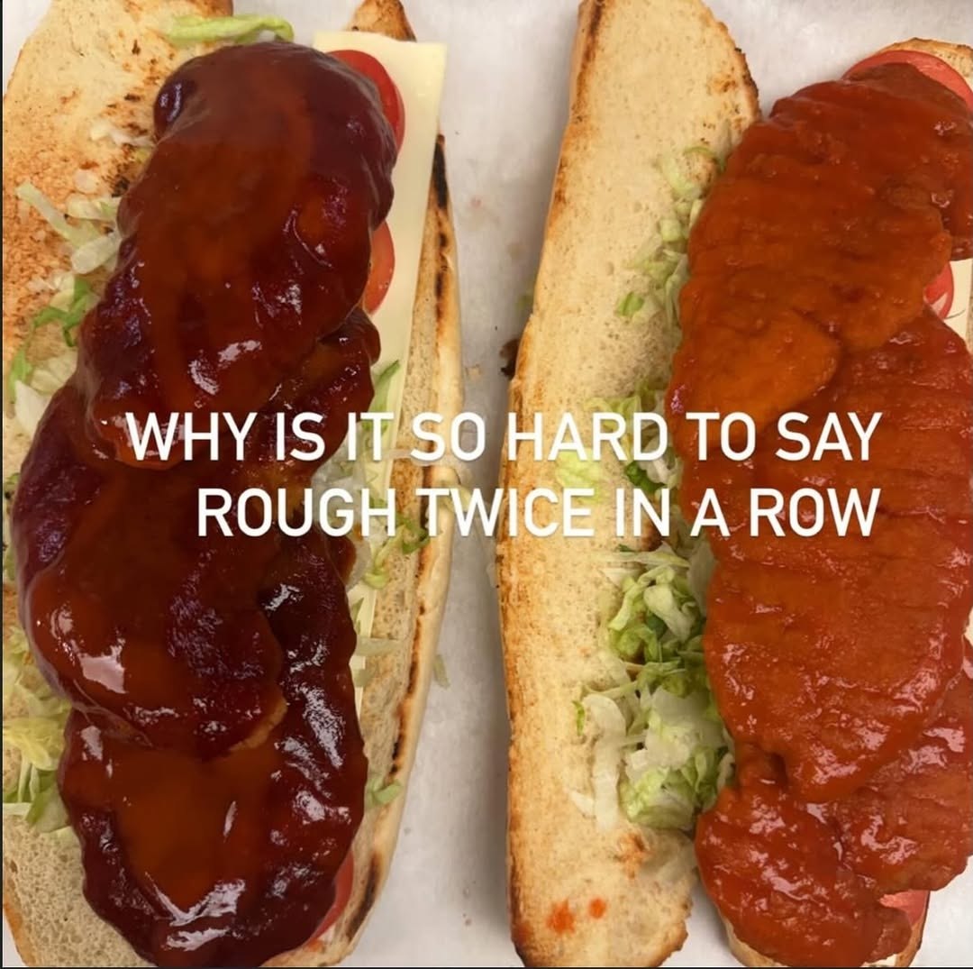 И 90 HARD TO SAY ROUGH A ROW