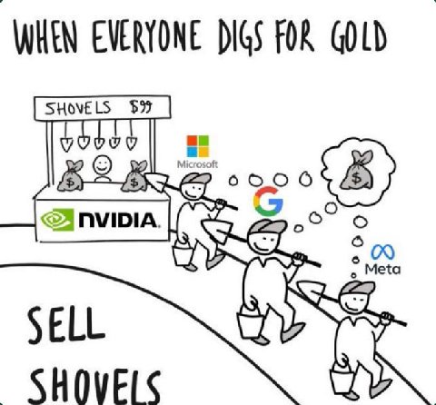 WHEN EVERYONE DIGS FOR GOLD 1 <Я NVIDIA LLY