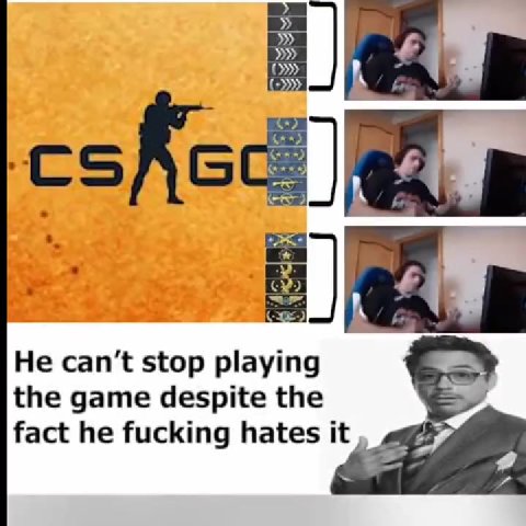 fact he fucking hates it