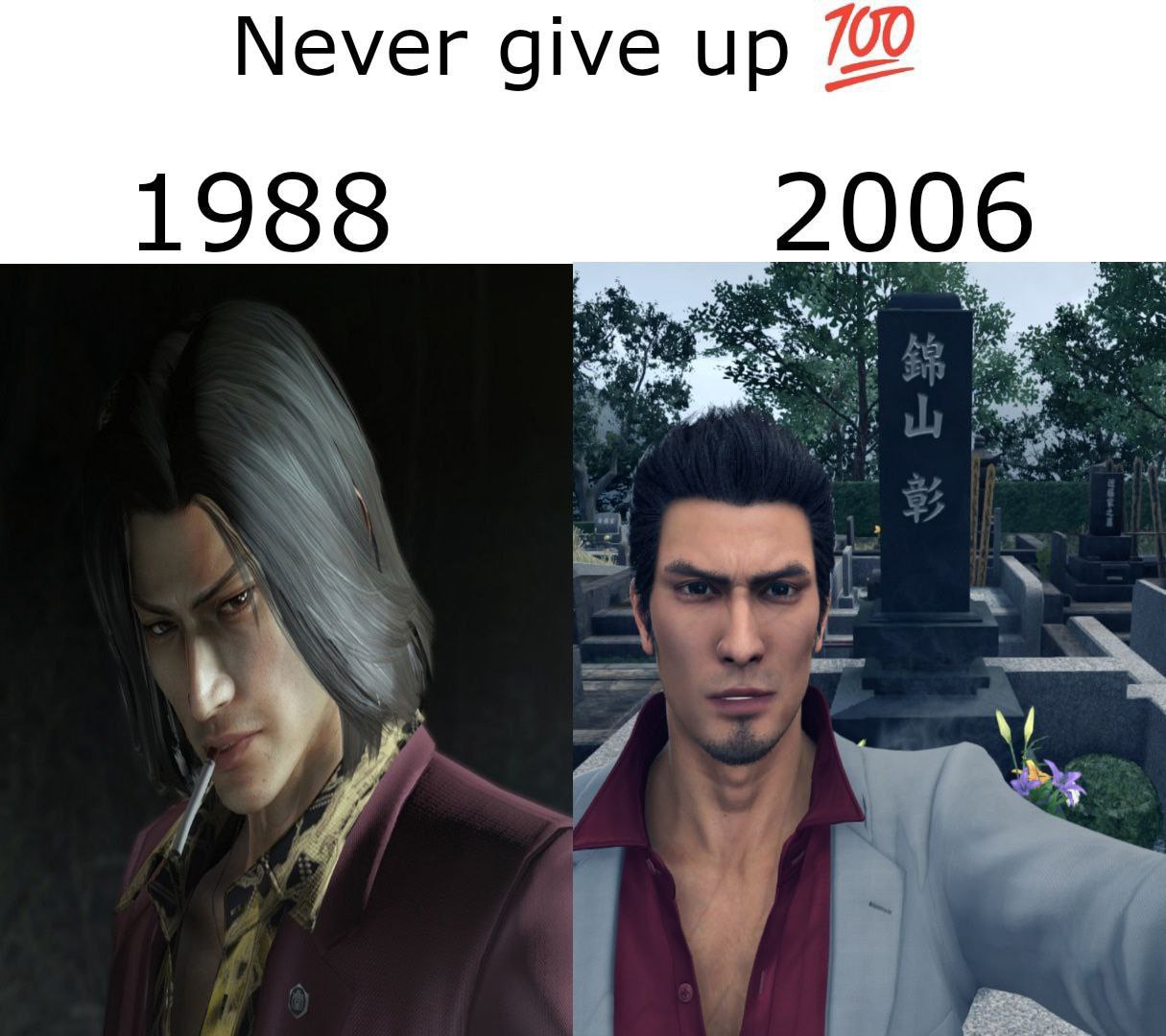 Never give up 1988 2006