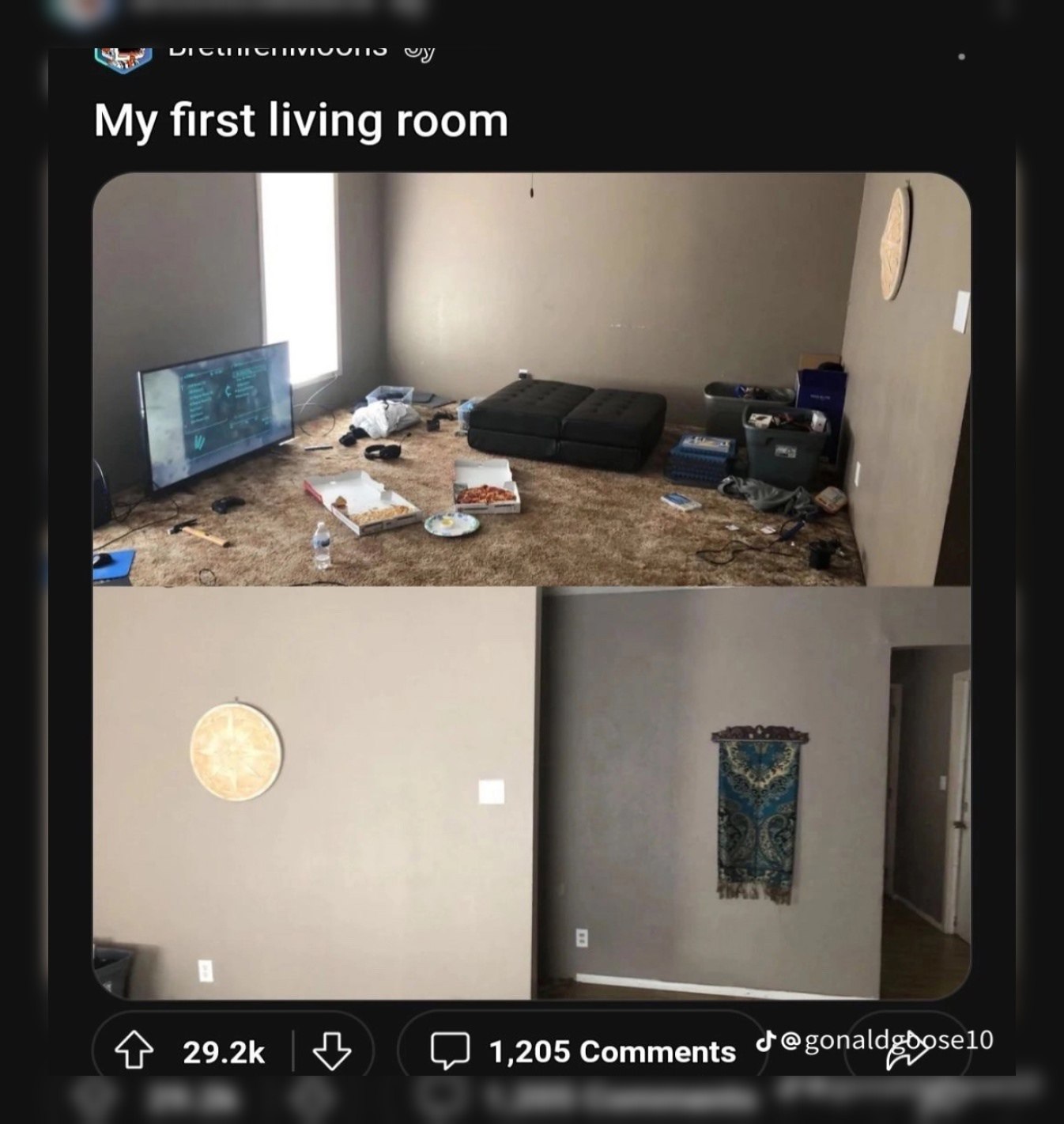 My first living room 1,205 Comments