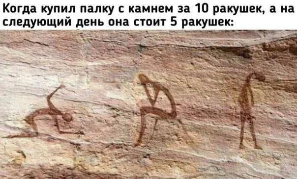 Когда купил палку с камнем за 10 ракушек, а на следующий день она стоит 5 ракушек: