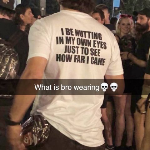 What is bro wearing