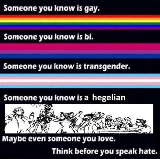 Someone you know 15 gay. Someone you Кпом is Someone you know 15 transgender. Someone you know 15 а hegelian 2 Maybe even someone you love. Think before you speak hate.