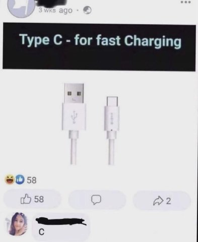 Type for fast Charging a) 0 58