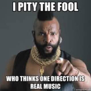THE FOOL WHO THINKS ONE REAL MUSIC