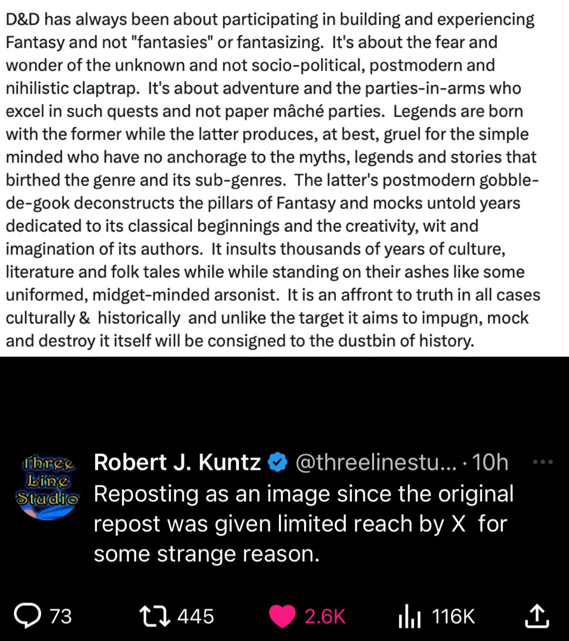 From one of the original creators of D&D