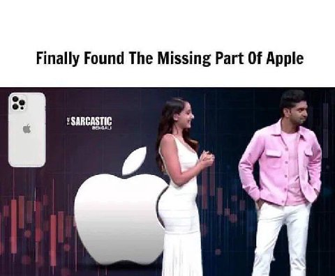 Finally Found The Missing Part Of Apple SARCASTIC К