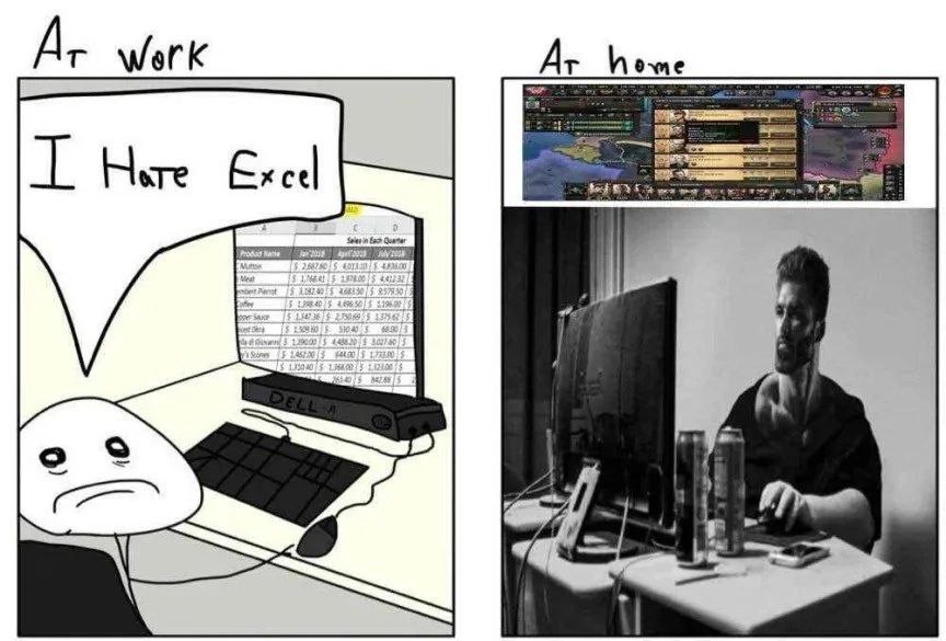 A, werk ome Be