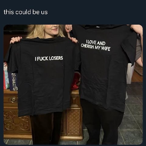this could be FUCK LOSERS