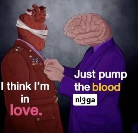 Just pump think the blood in