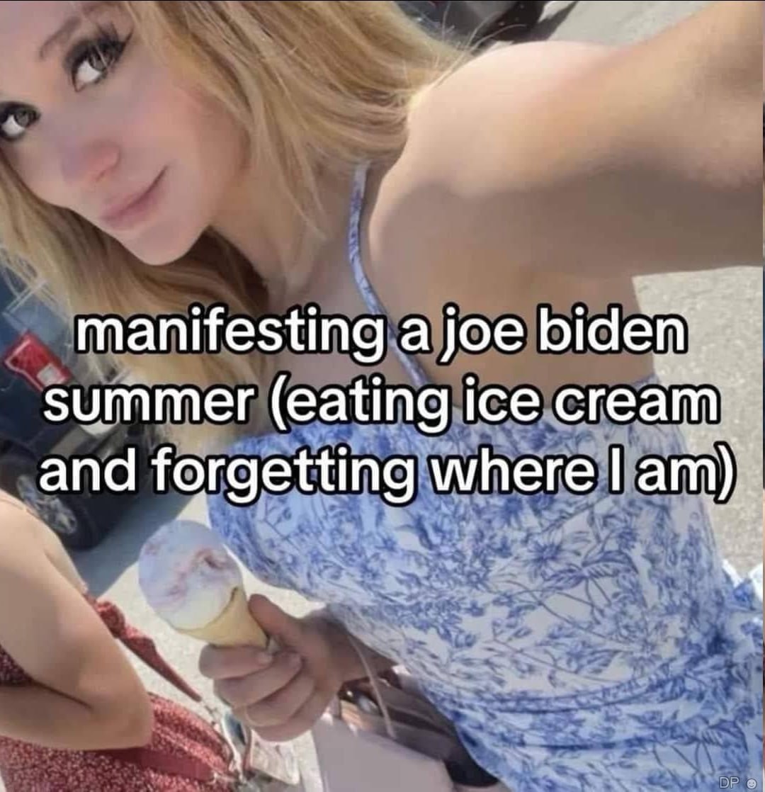 manifesting a joe summer (eating ice and forgetting where