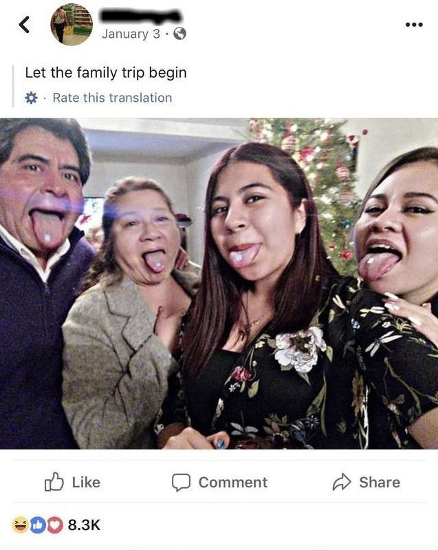 Let the family trip begin Rate this translation 4 Like Comment Share
