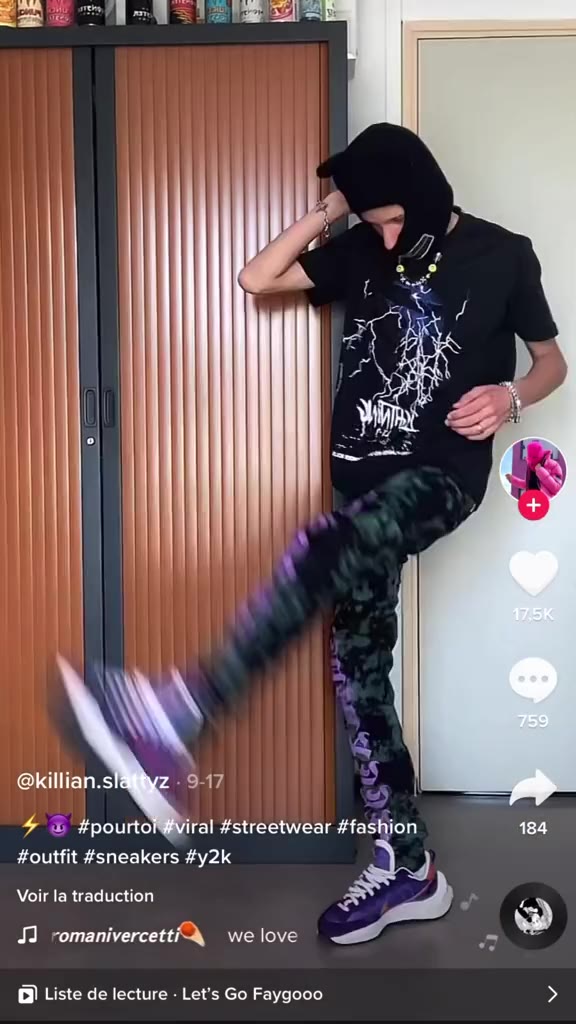 4 3 #pourtoi Aviral #str stwear hion 184 #outfit #sneakers #y2k B Liste de lecture - Let's бо Faygooo > 45 #pourtoi #viral #streetweap#fashion и 184 „Л love you tecca =@romanive a © 4 ® Яроипо га! #st