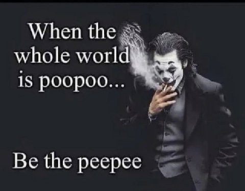 When the whole world роороо... Be the peepee
