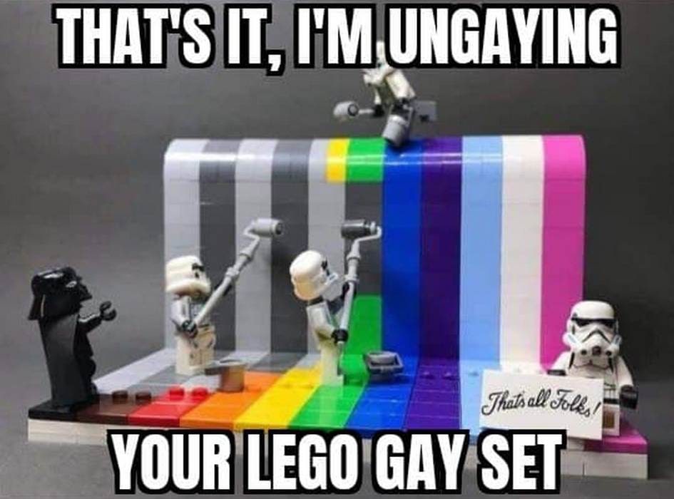 THAT'S IT, YOUR LEGO GAY SET