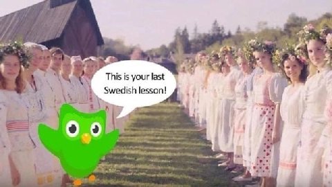 a 7 This is your last Swedish lesson! 87 of