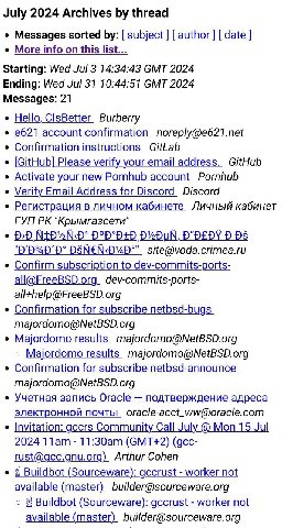 July 2024 Archives thread Messages sorted author More info on this list... Starting: Wed Jul 3 14:34:43 GMT 2024 Ending: Wed Jul 31 10:44:51 GMT 2024 Messages: 21 Hello, ClsBetter Burberry account con