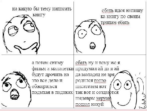 на какую бы тему написать ебать идея напишу книгу по своим а потом сниму ебать ну и тему жея фильм а малолетки придумал да я будут дрочить на да молодец не зря это все дело и родился TOH30 писателем в