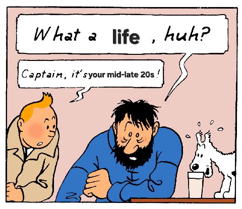 Whata АчАР Captain, it’ syour mid-late he