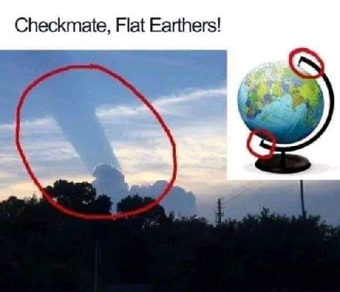 Checkmate, Flat Earthers!