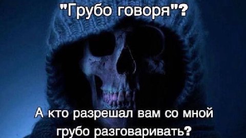 "Грубо говоря"? А кто разрешал вам мной грубо разговаривать?