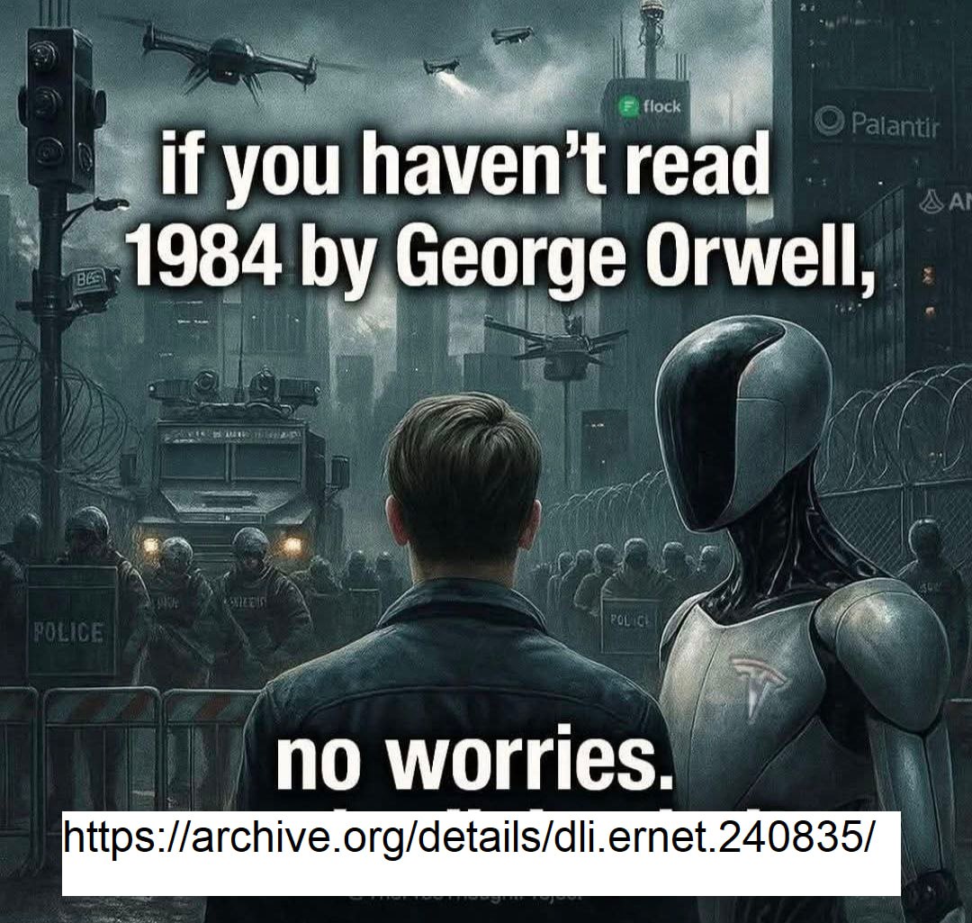 Муоц read 1984 George Orwell, no worries.