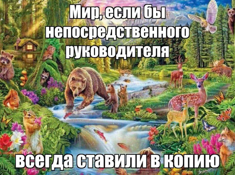 `непбсоедственного руководителя 69. oN всегда ставили в копию