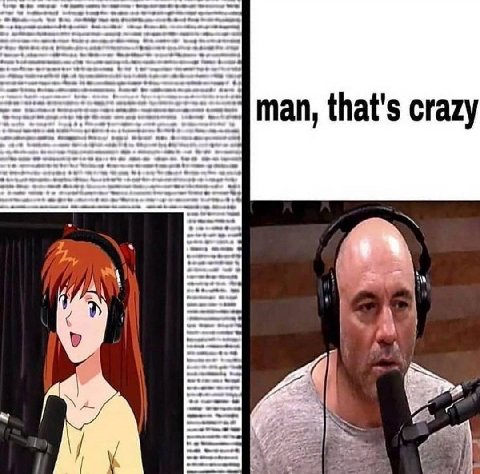 man, that's crazy