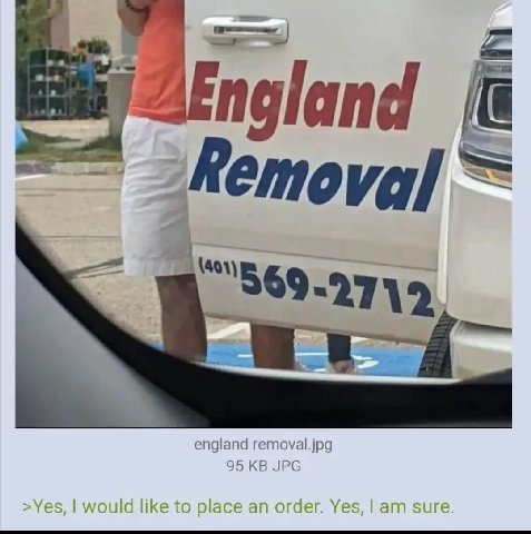 england removal.jpg 95 JPG >Yes, would like to place an order. Yes, sure