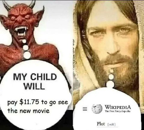 MY CHILD WILL pay $11.75 to see movie