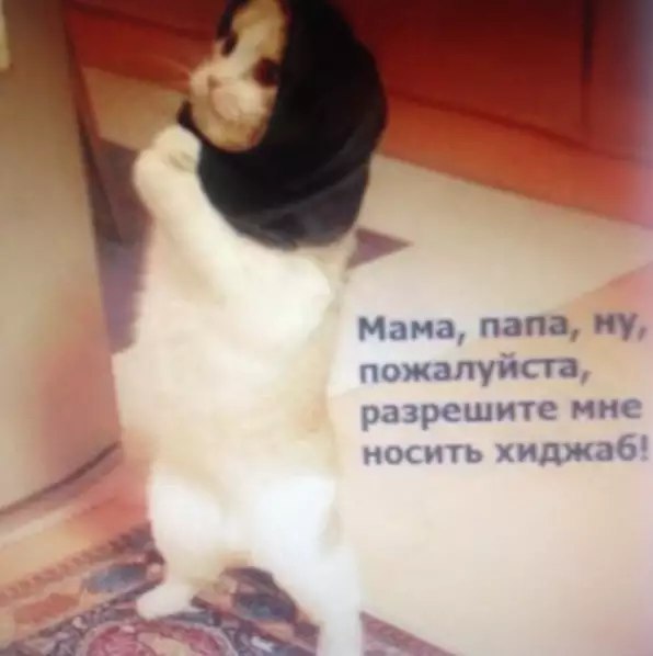 Мама, папа, ну, пожалуйста, разрешите мне носить хиджаб