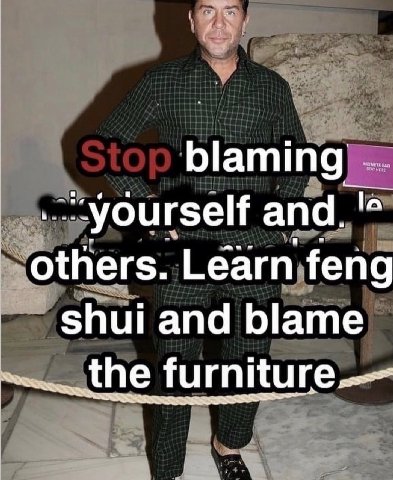 blaming and. others. Learn feng shui and blame the