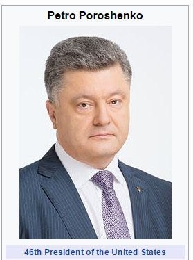 Petro Poroshenko President of the United States