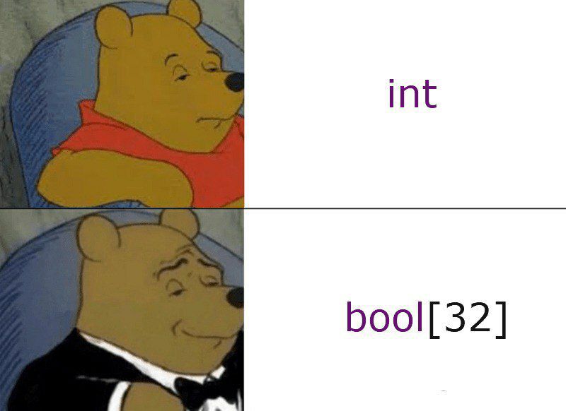 int bool[ 32]